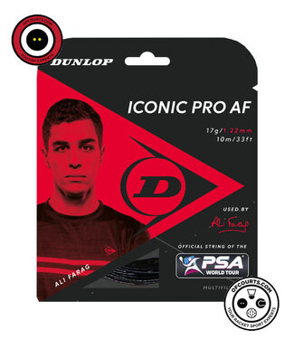 Dunlop Iconic Pro AF 17g Squash String
