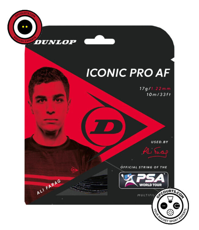 Dunlop Iconic Pro AF 17g Squash String