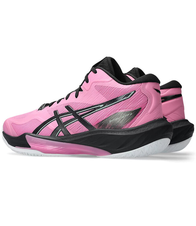 Asics Sky Elite FF MT 4 Men's Indoor Shoes - Bubblegum/Gunmetal