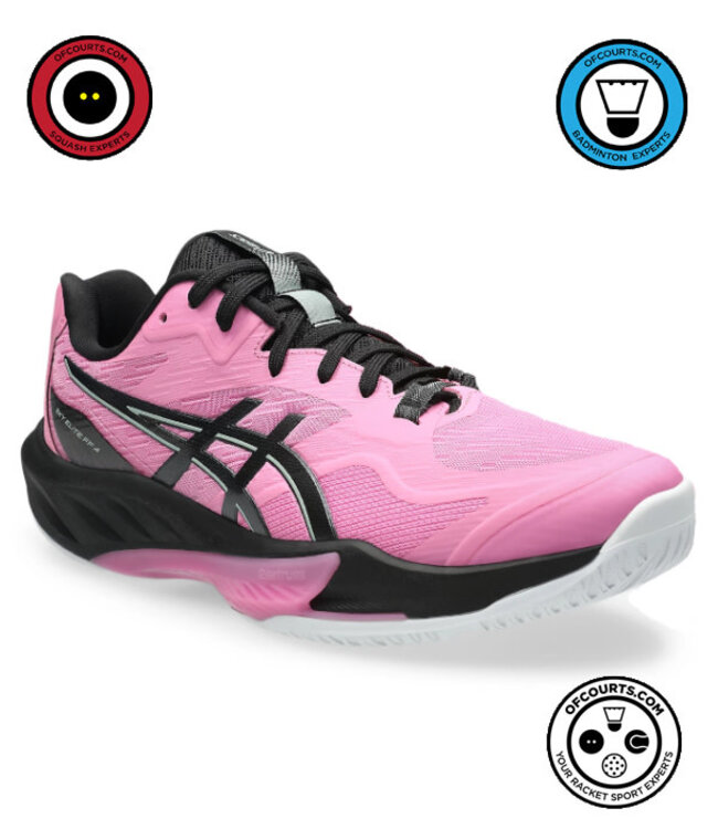 Asics Sky Elite FF 4 Men's Indoor Shoes - Bubblegum/Gunmetal