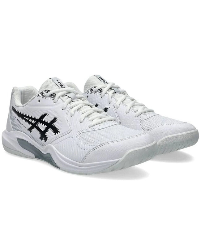 Asics Gel Dedicate 9 Wide Men's Tennis Shoe - White/Black