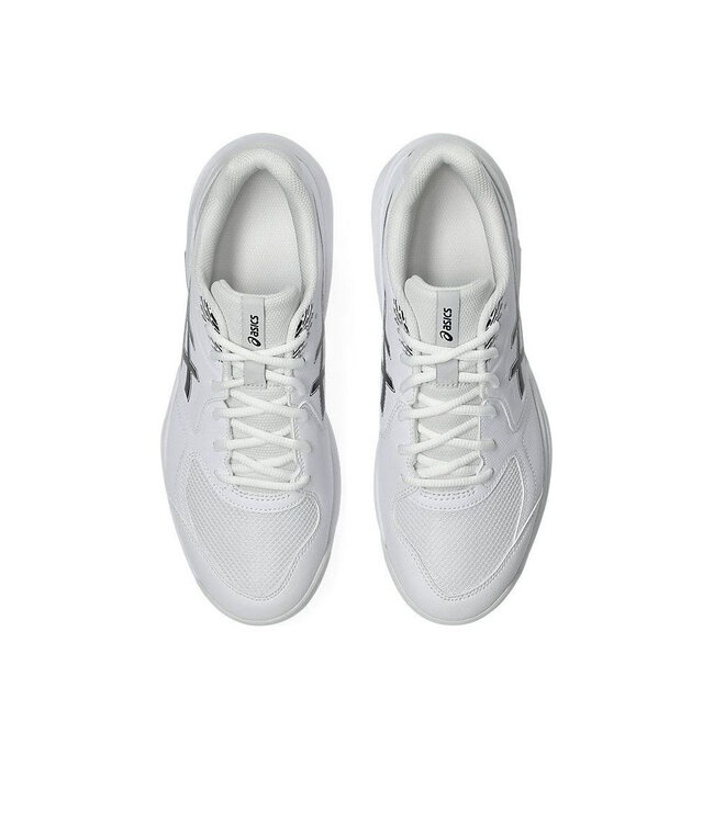 Asics Gel Dedicate 9 Wide Men's Tennis Shoe - White/Black