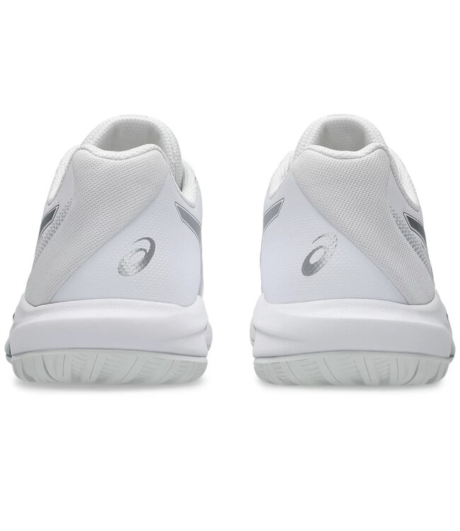 Asics Gel Dedicate 9 Wide Women's Tennis Shoe - White/Pure Silver