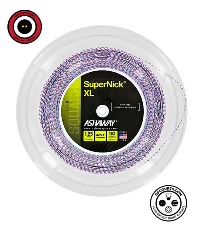Ashaway Supernick XL 17 Squash String Reel