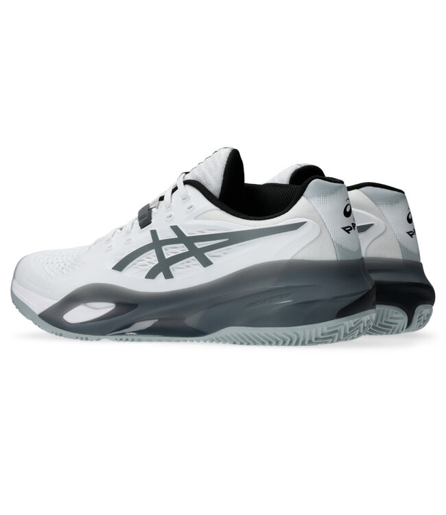 Asics Men's Gel-Resolution X Padel - White/Steel Grey