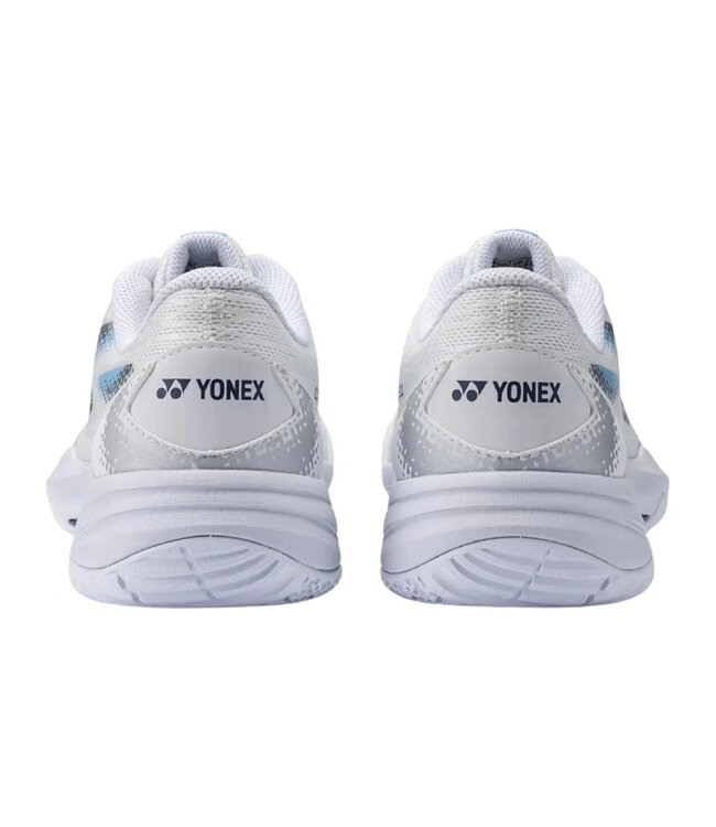 Yonex Power Cushion Cascade Accel 2 WIDE Women's Indoor Shoe - White/Light Blue