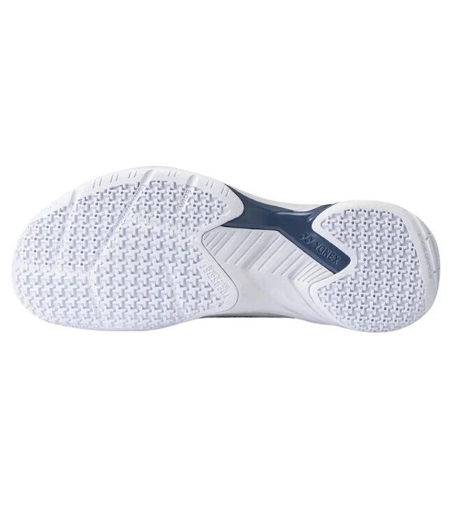 Yonex Power Cushion Cascade Accel 2 WIDE Women's Indoor Shoe - White/Light Blue