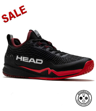 Head Endure Pro Men's Shoe - Black/Red