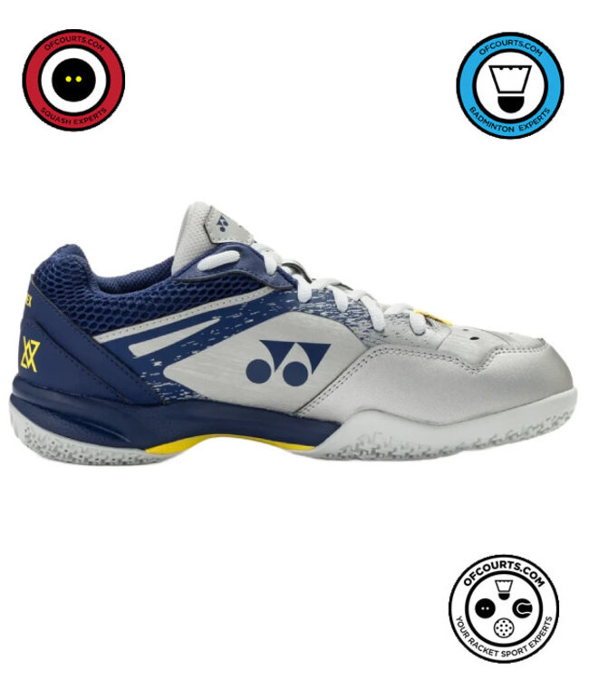 Yonex Power Cushion 65 Z4 VA Wide Men's Indoor Shoe - Silver Navy