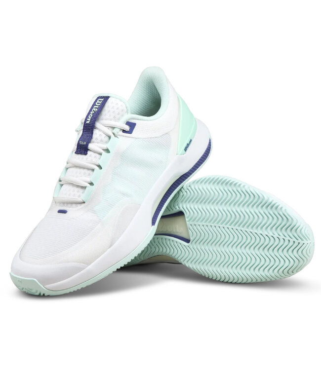 Wilson Intrigue Tour Women's Shoe - White/Bay @ Lowest Price