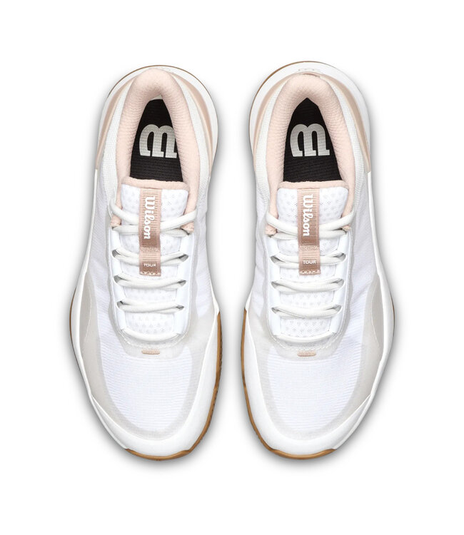 Wilson Intrigue Tour Women's Shoe- White/Cameo Rose @ Lowest Price