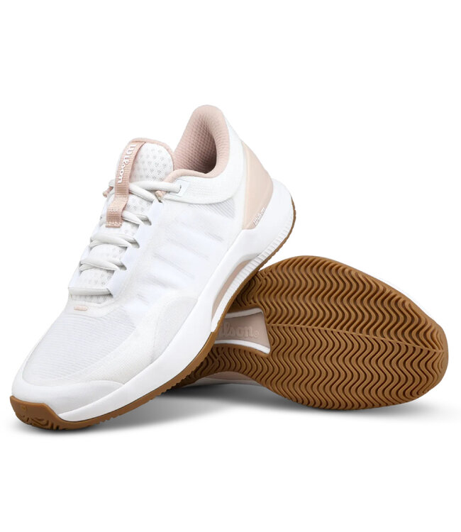 Wilson Intrigue Tour Women's Shoe- White/Cameo Rose @ Lowest Price