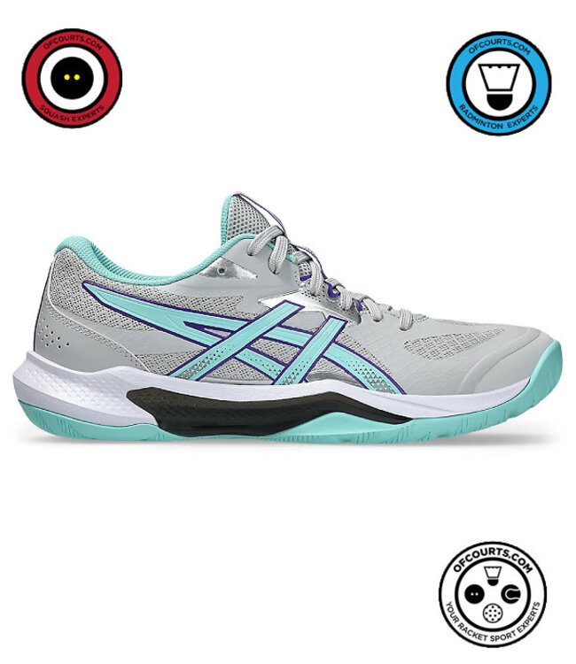 Asics Gel Tactic 13 Women's Indoor Shoe - Concrete/Illuminate Mint