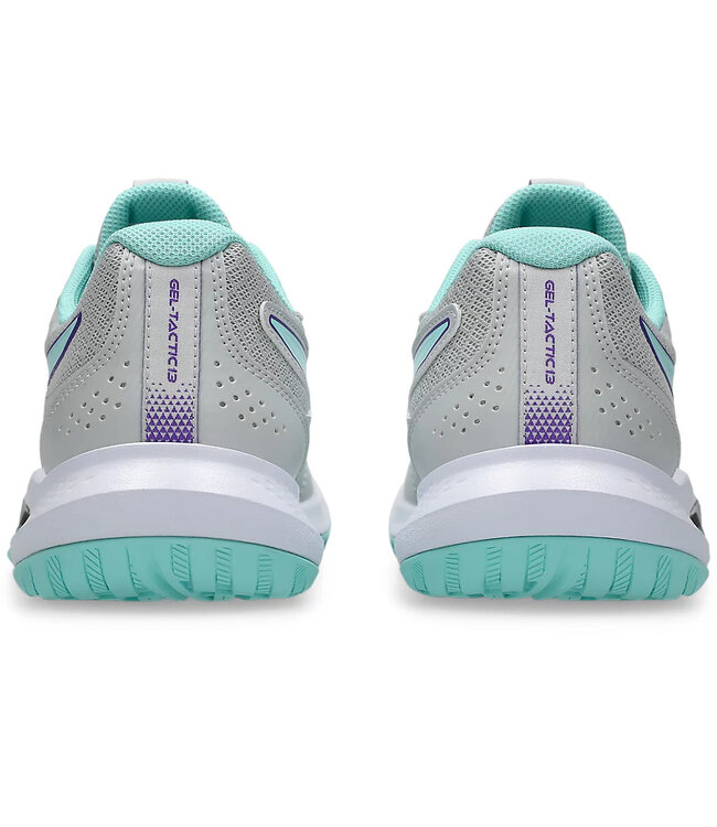 Asics Gel Tactic 13 Women's Indoor Shoe - Concrete/Illuminate Mint