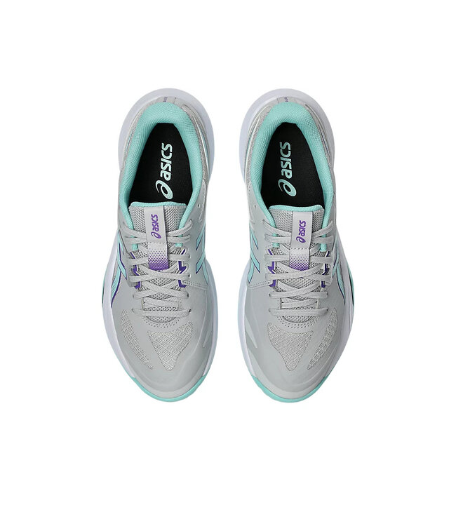 Asics Gel Tactic 13 Women's Indoor Shoe - Concrete/Illuminate Mint