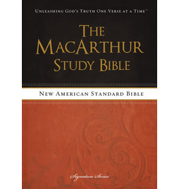 John MacArthur NASB MacArthur Study Bible Paperback