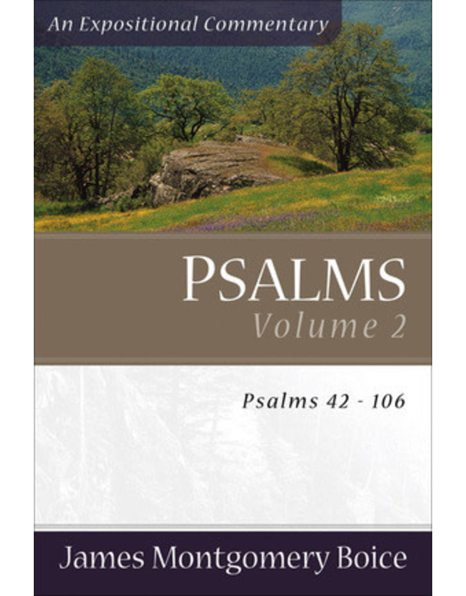 James Montgomery Boice Psalms 42-106: An Expositional Commentary