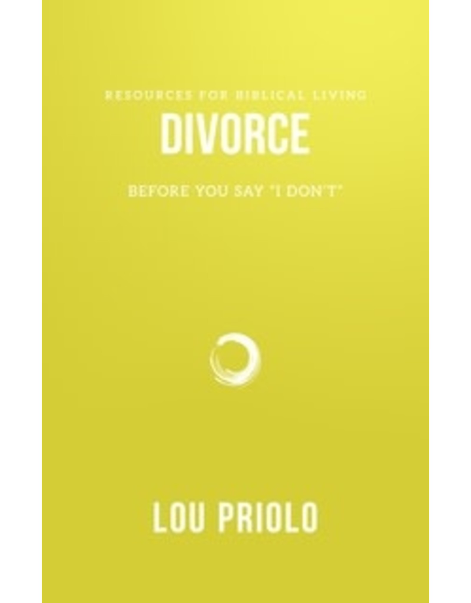 Lou Priolo Divorce