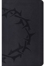 Crossway ESV Thinline Bible Trutone Charcoal Crown