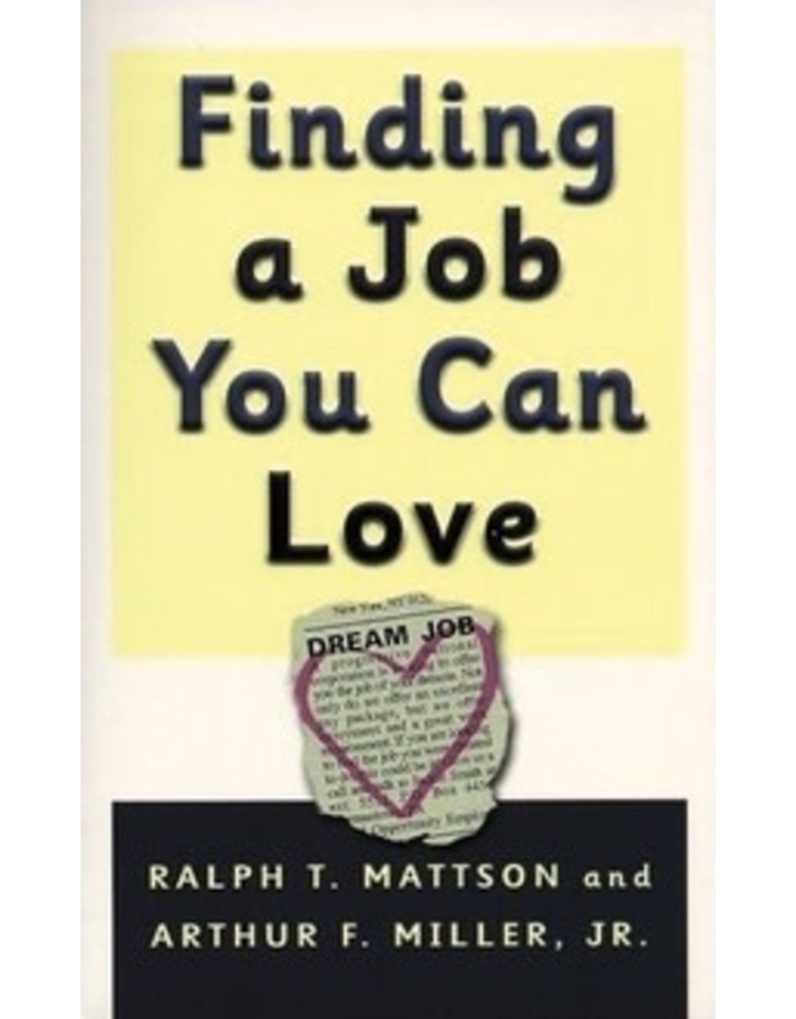 R Mattson & A Millar Finding a Job you can Love