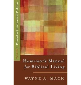 Homework Manual for Biblical Living Vol. 1
