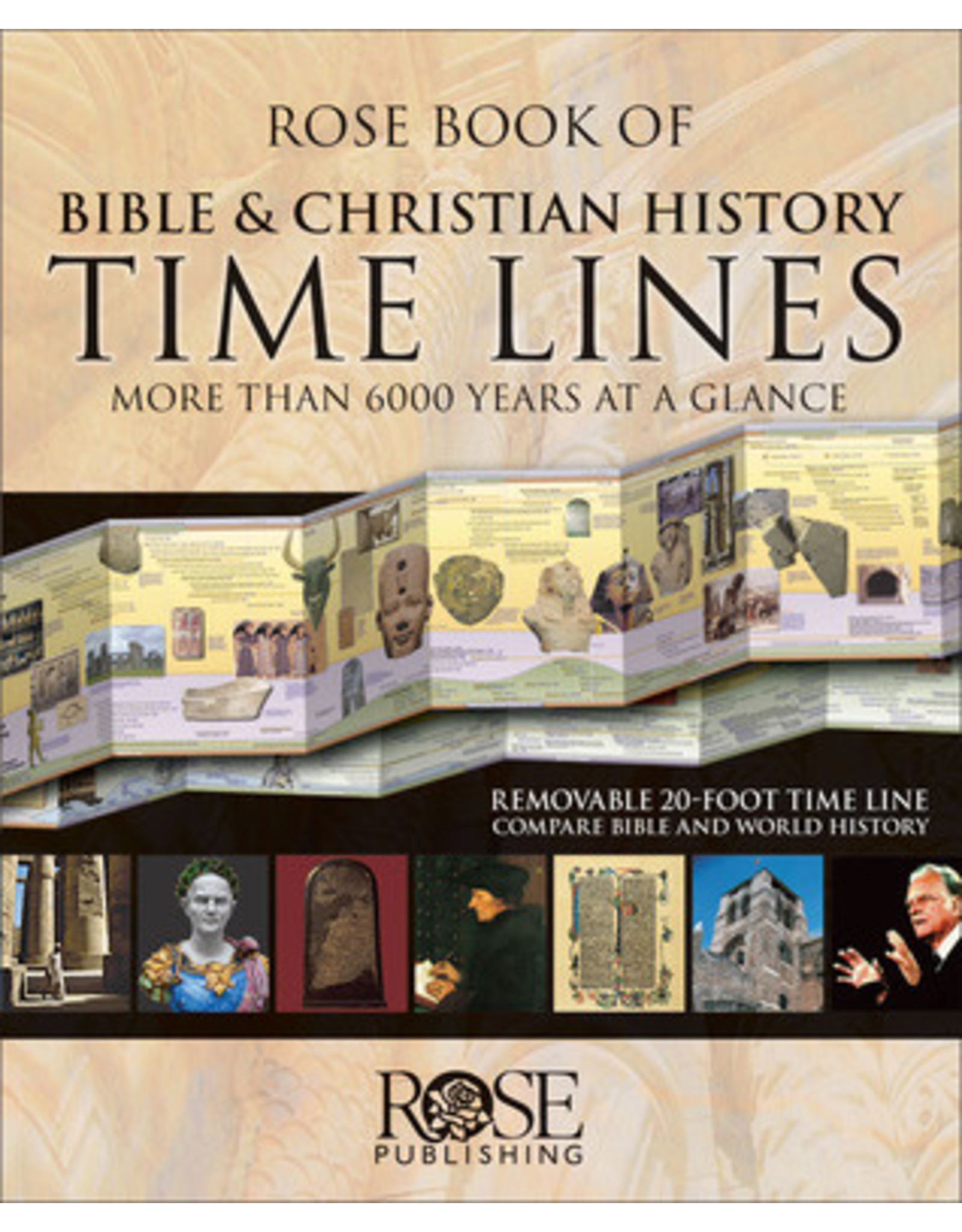Rose Publishing Roses Book of Bible and Christian History Timelines