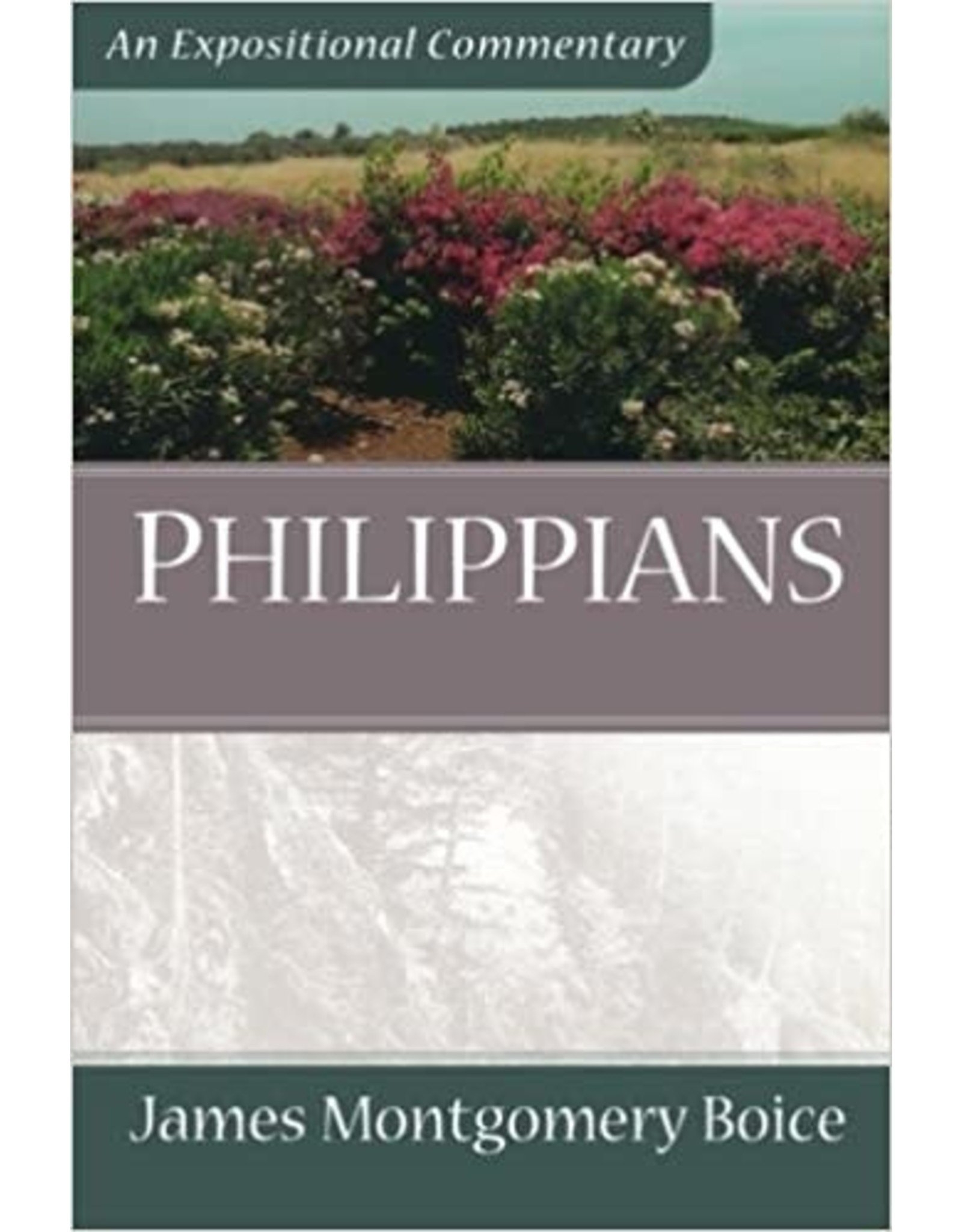 James Montgomery Boice Philippians: An Expositional Commentary