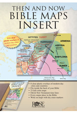 Then and Now Bible Maps Insert