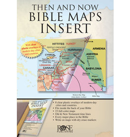 Then and Now Bible Maps Insert