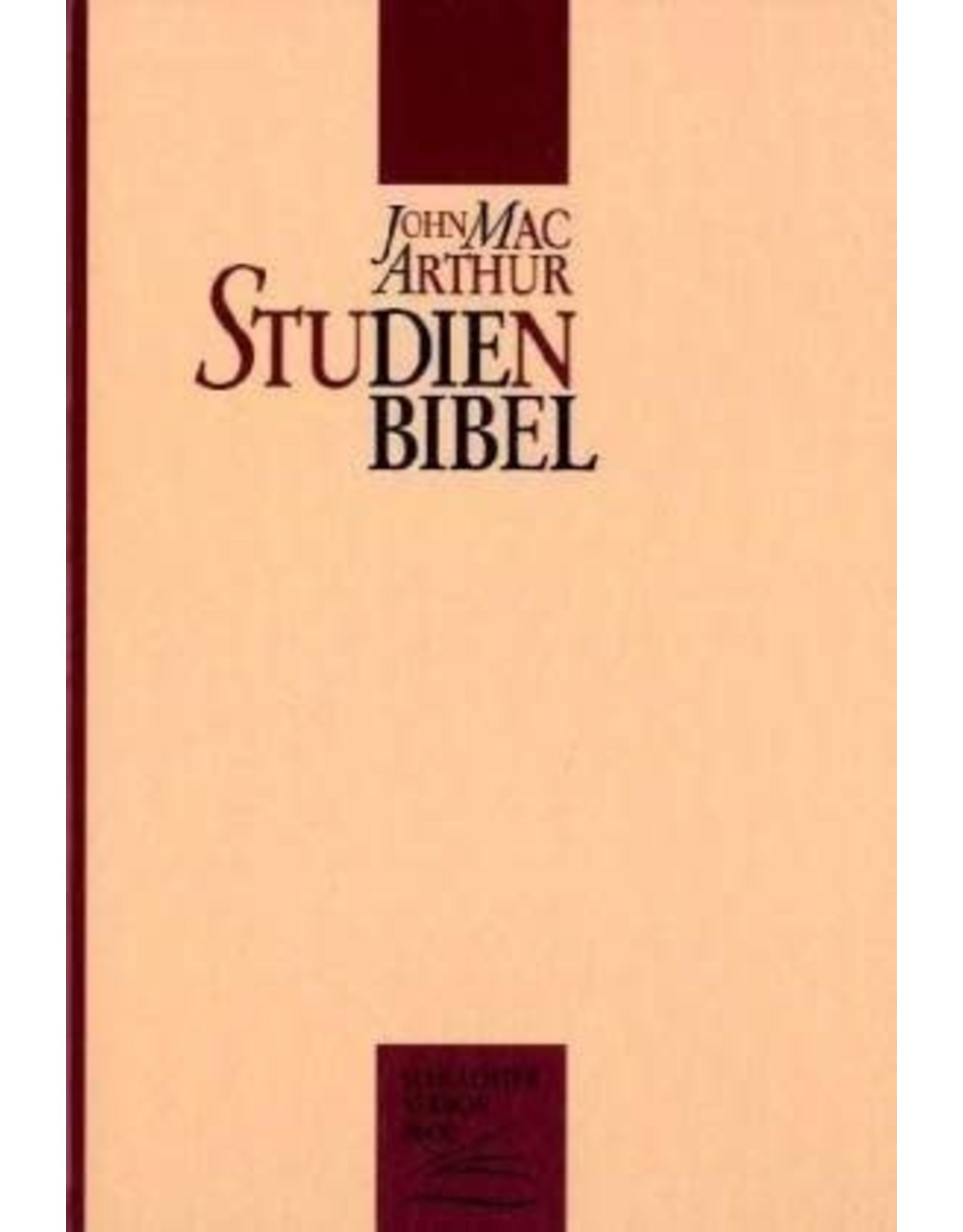 MacArthur MacArthur Studien Bibel, German Hardcover