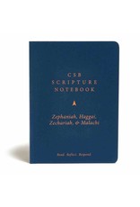 Holman CSB Scripture Notebook - Zephaniah, Haggai, Zechariah & Malachi