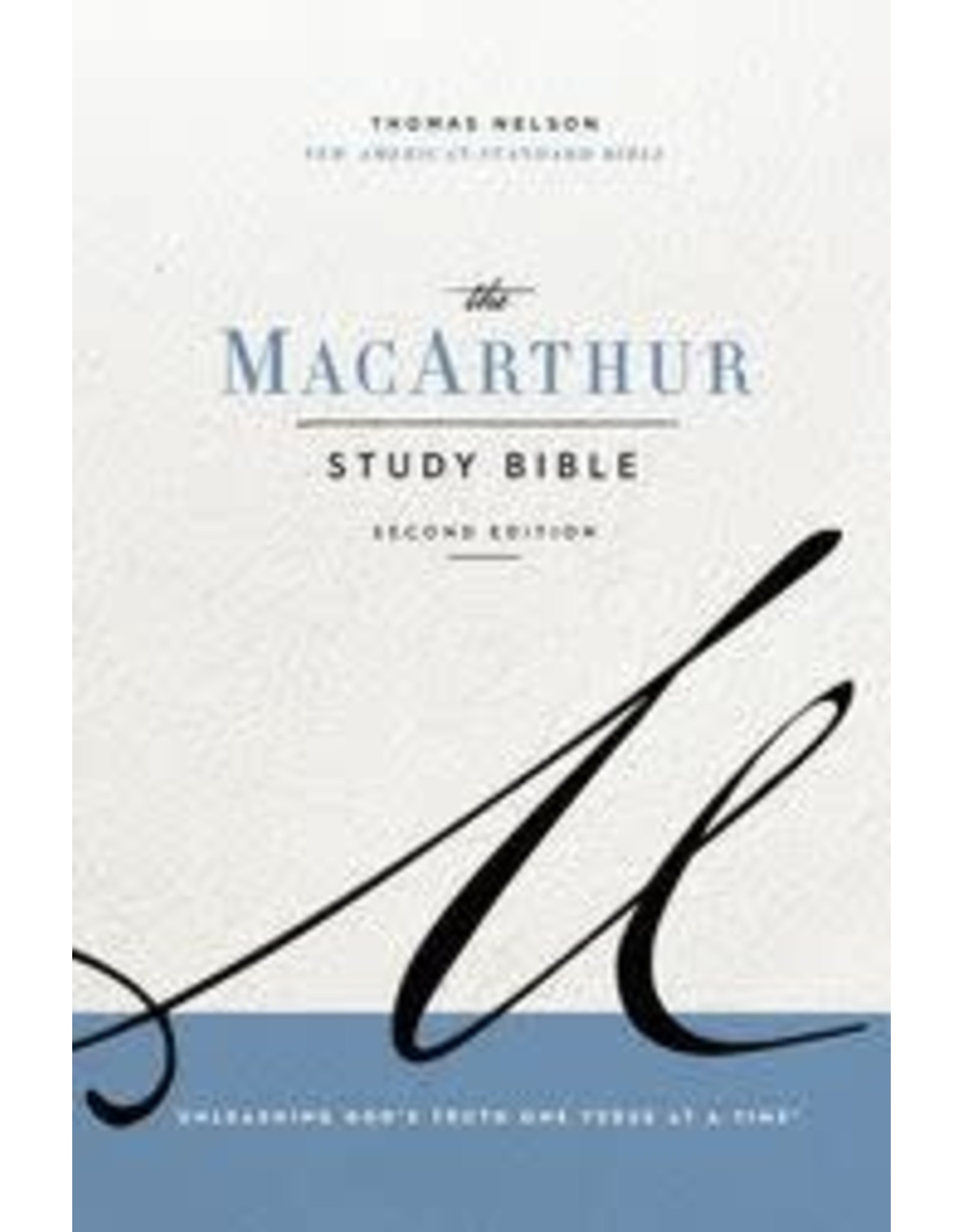 John MacArthur NASB MacArthur Study Bible  Second Edition - Paperback