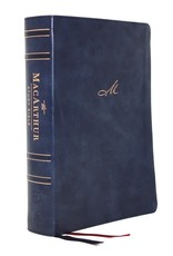 NKJV MacArthur Study Bible Second Edition Blue Leathersoft