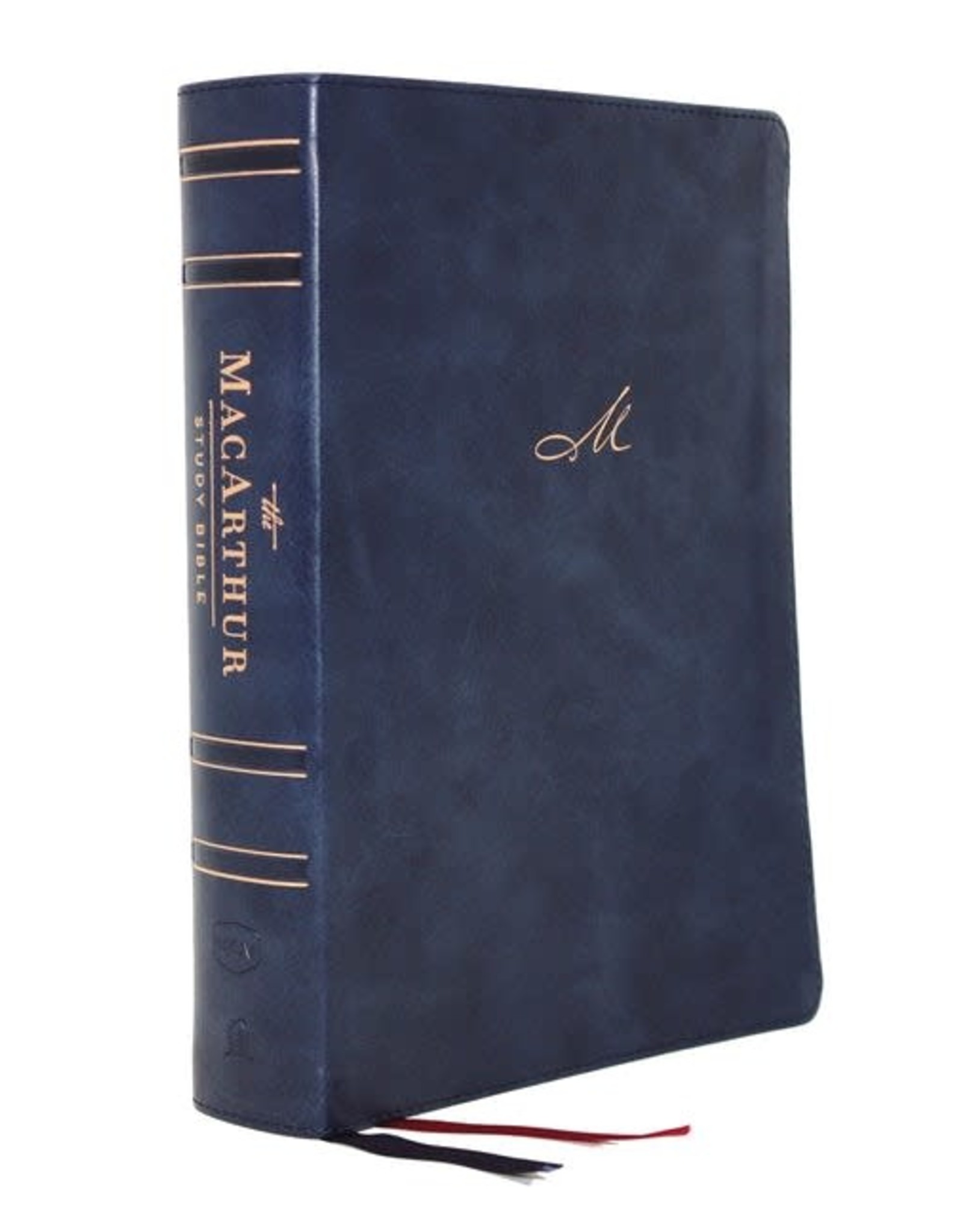 NKJV MacArthur Study Bible Second Edition Blue Leathersoft