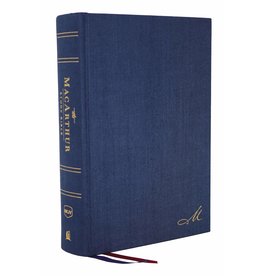 NKJV MacArthur Study Bible Second Edition Blue Cloth over Board