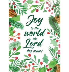 Joy to the world Christmas Card