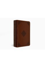 ESV Study Bible, Personal Size: Saddle