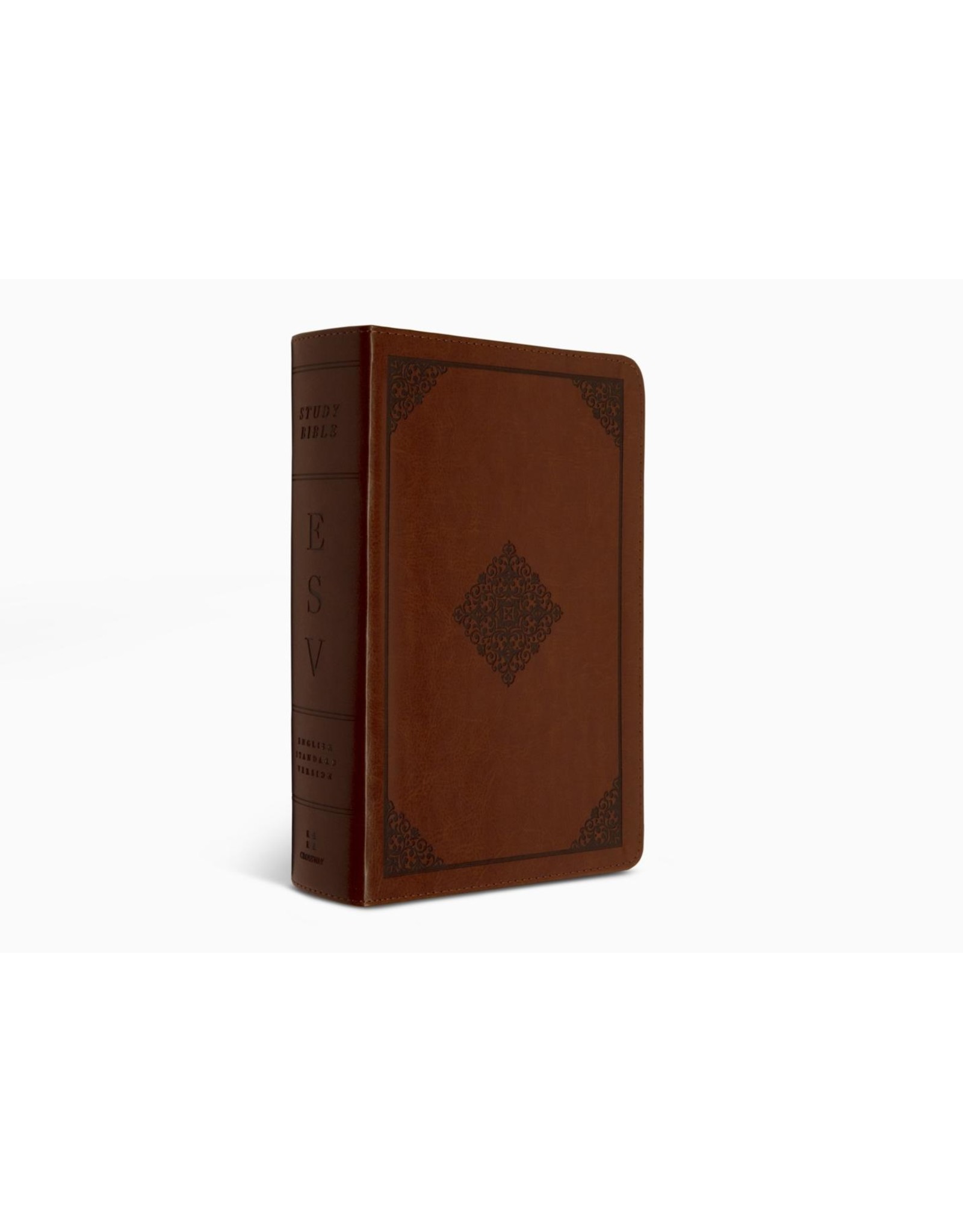 ESV Study Bible, Personal Size: Saddle