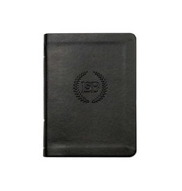 LSB NT with Psalms & Proverbs Logo Edition, Black Faux Leather