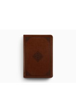 ESV Study Bible, Personal Size: Saddle