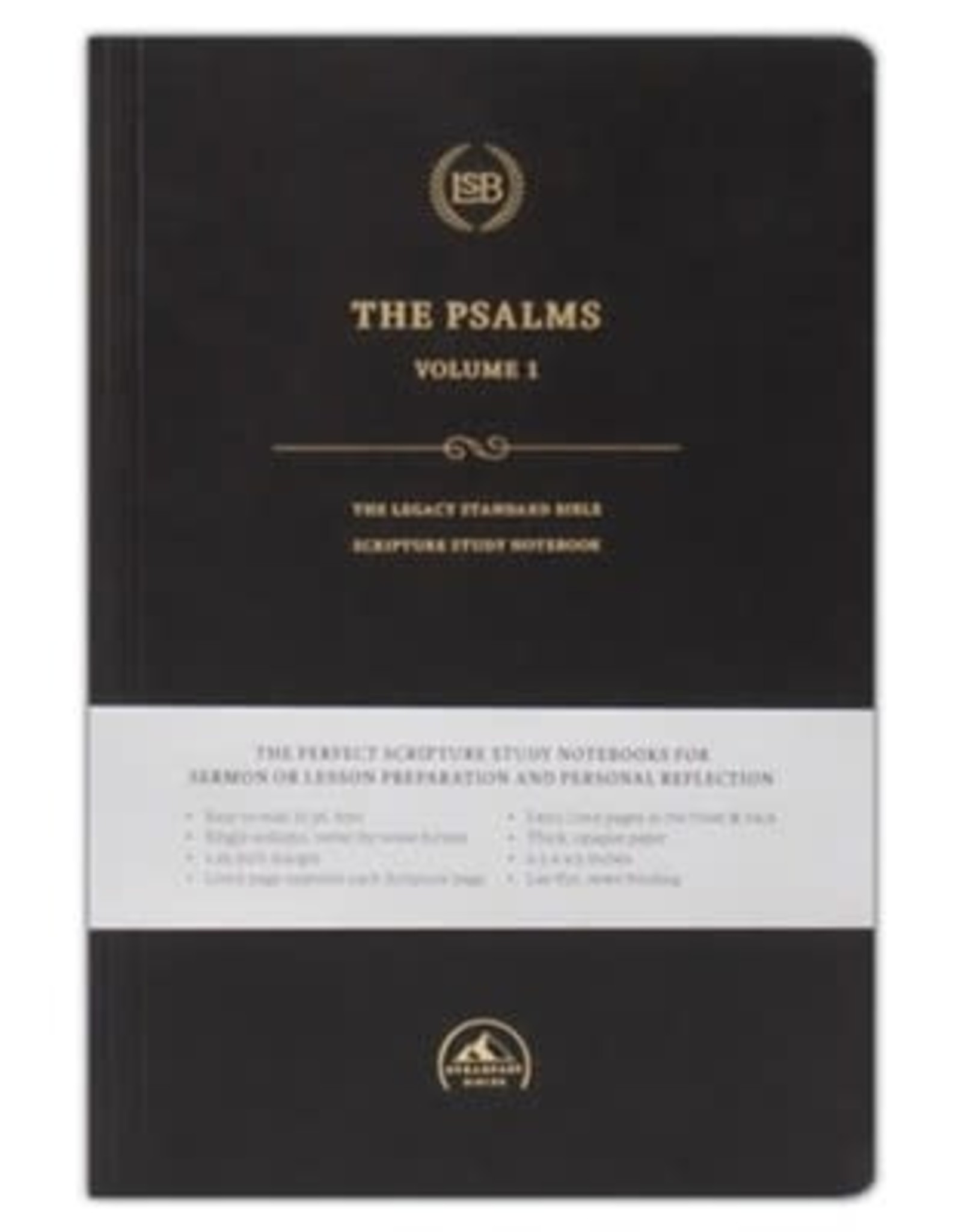 LSB Scripture Study Notebook-Psalms Two Vol Set