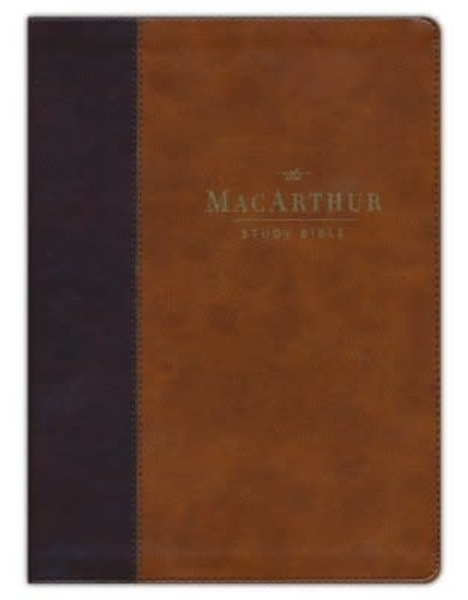 ESV MacArthur Study Bible Leathersoft Brown