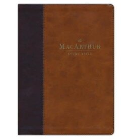 ESV MacArthur Study Bible Leathersoft Brown