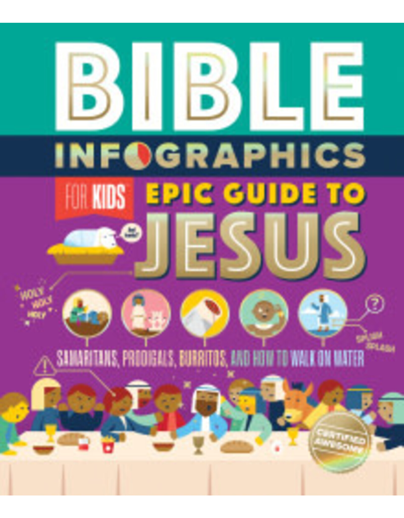 Harvest House Publishers Bible Infographics for Kids Epic Guide to Jesus