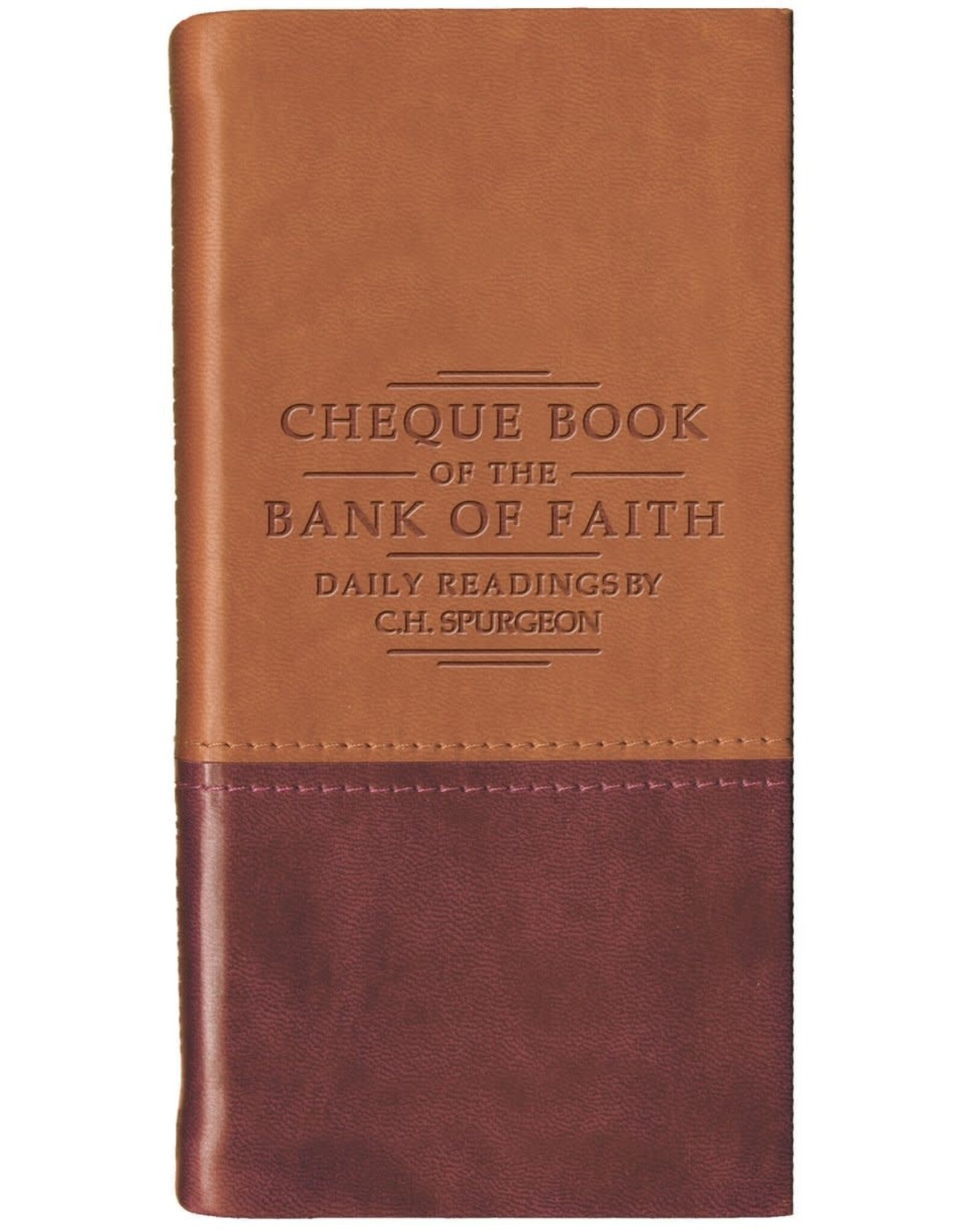 Chequebook of the Bank of Faith