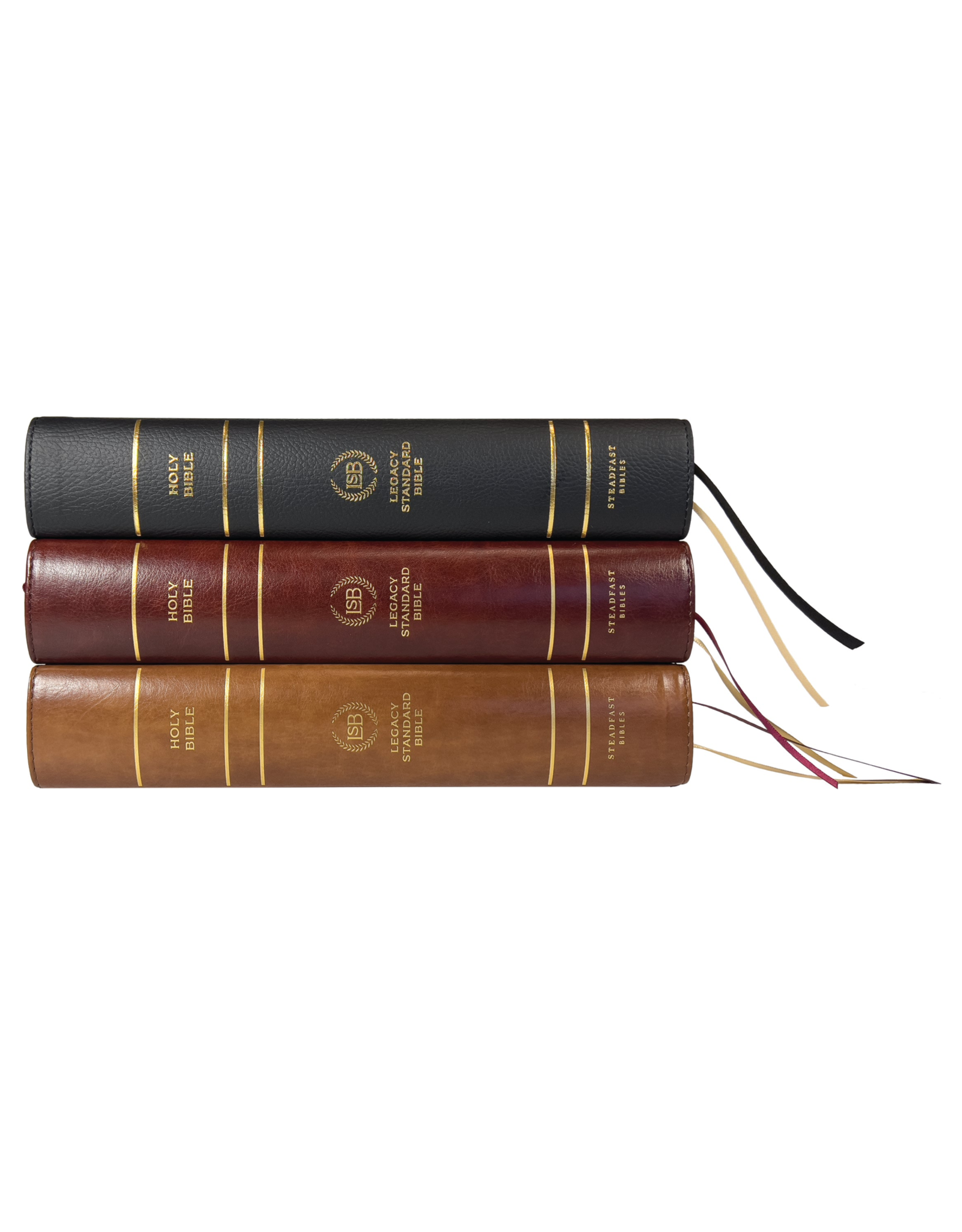 LSB LP Wide Margin Paste Down Black Faux Leather