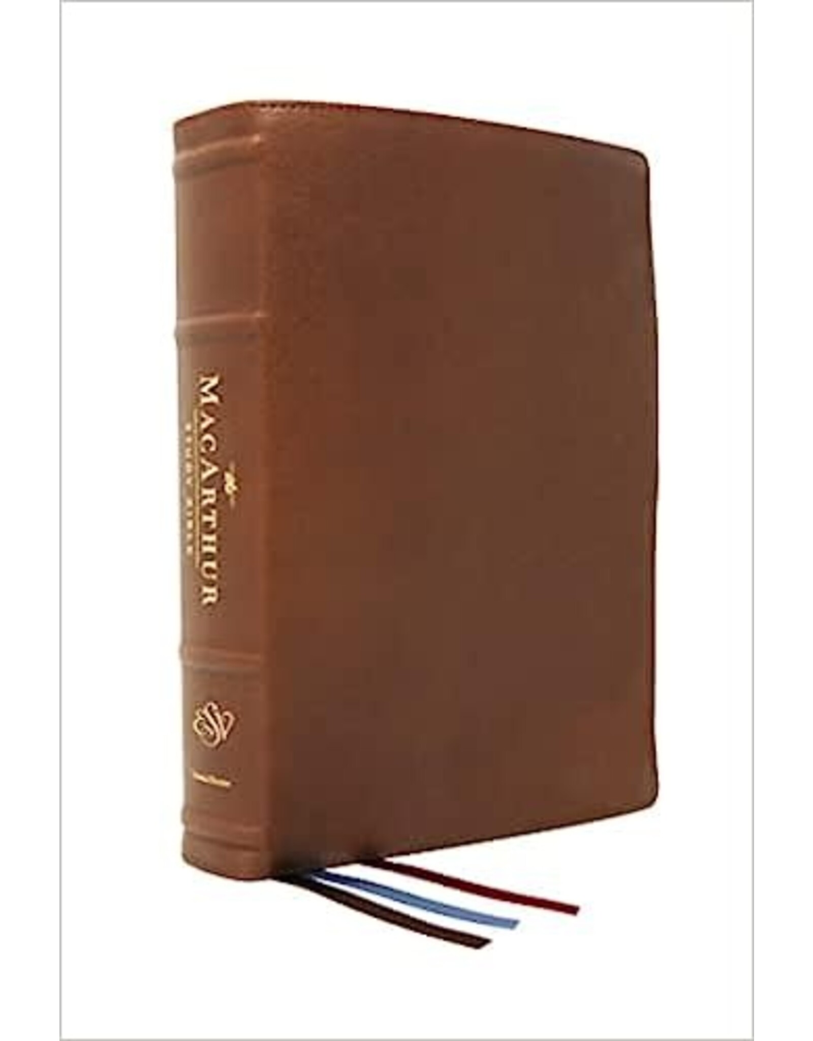 John MacArthur ESV MacArthur Study Bible Premium Leather Brown