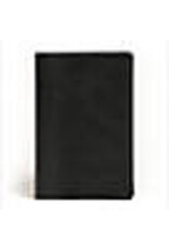 Holman NASB Large Print Personal Size Reference Bible, Leather Black