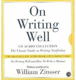 William Zinsser On Writing Well CD