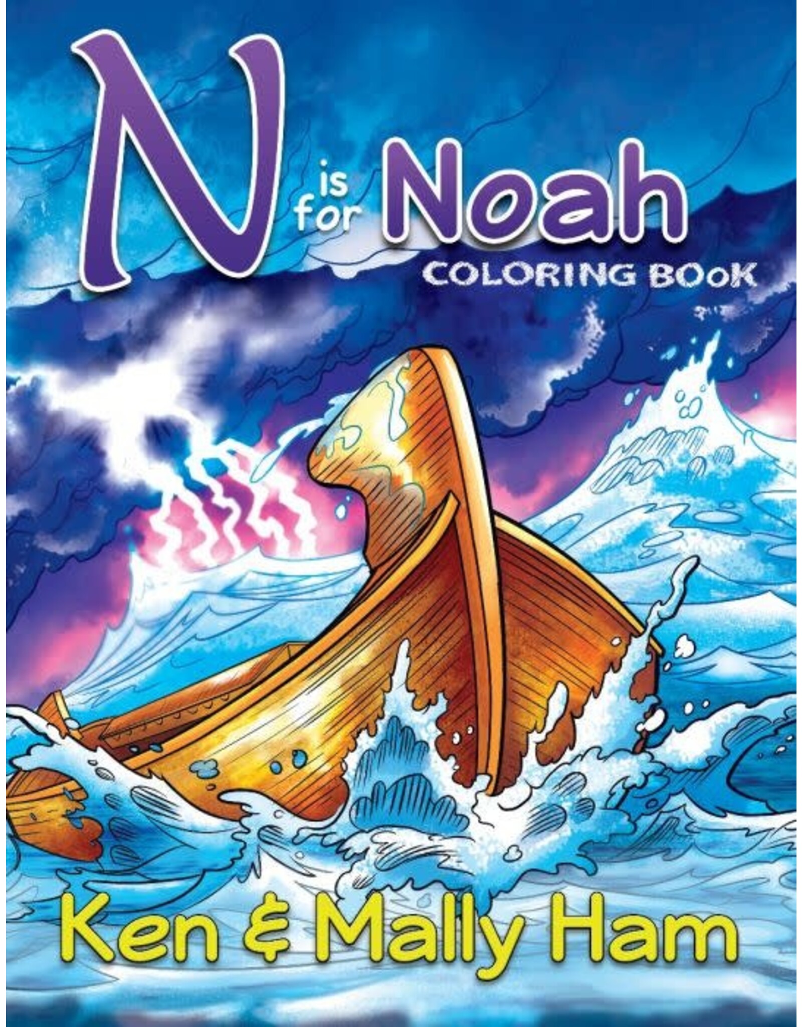 Ken Ham N is for Noah Colouring Book